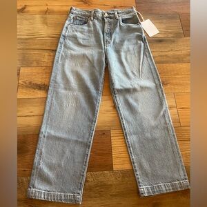 Etica crop straight leg jeans women’s size 28